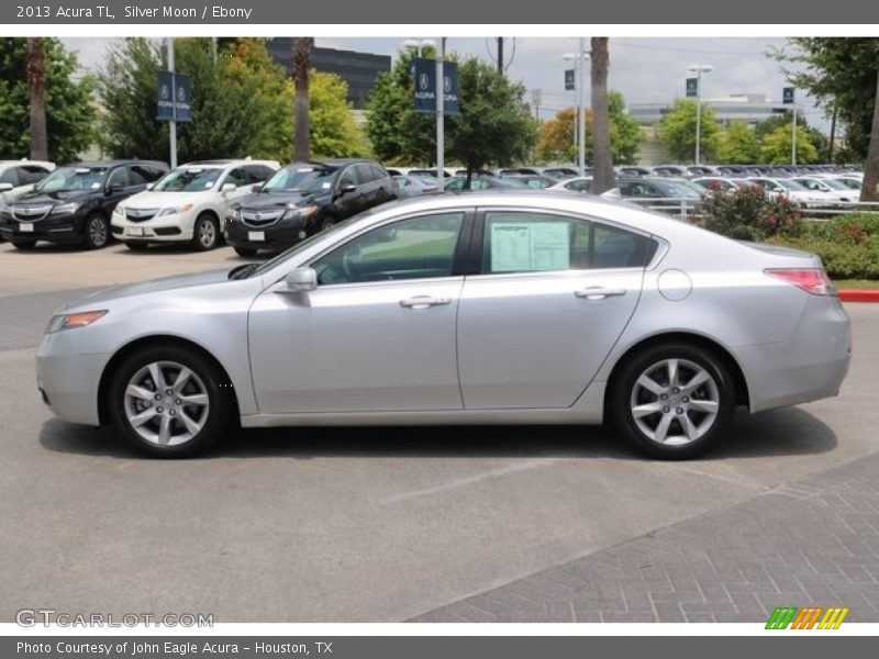 Silver Moon / Ebony 2013 Acura TL
