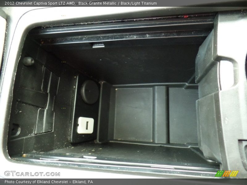 Black Granite Metallic / Black/Light Titanium 2012 Chevrolet Captiva Sport LTZ AWD