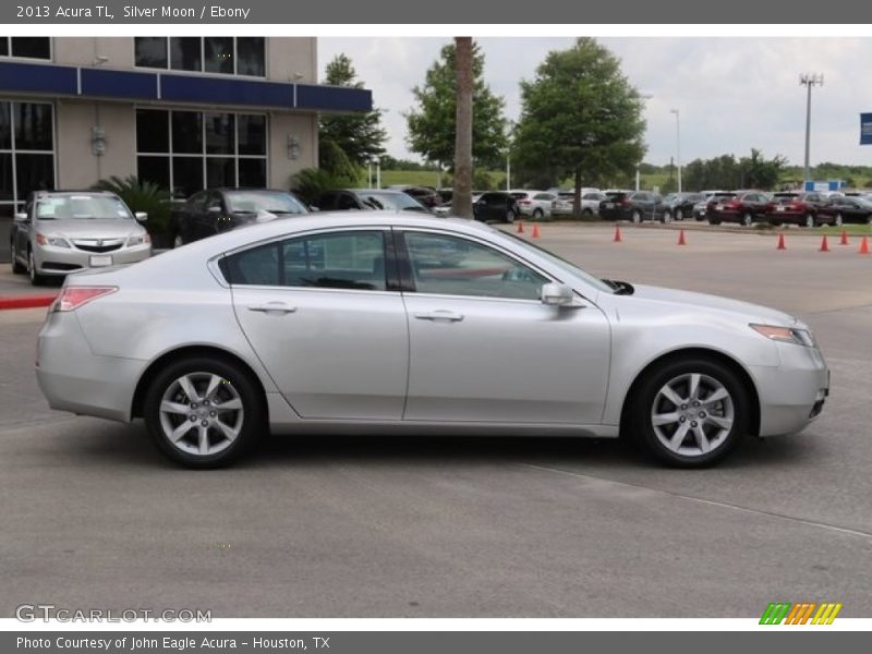 Silver Moon / Ebony 2013 Acura TL