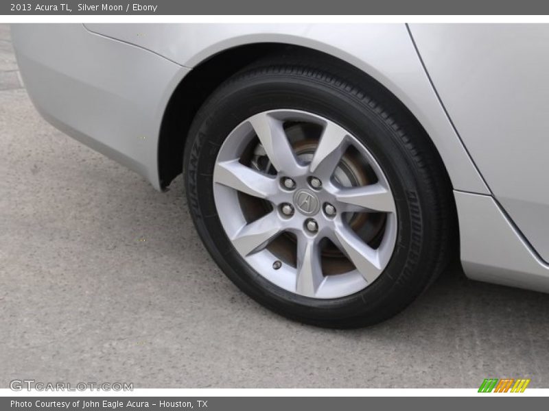 Silver Moon / Ebony 2013 Acura TL