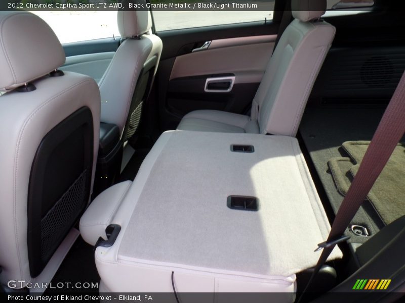 Black Granite Metallic / Black/Light Titanium 2012 Chevrolet Captiva Sport LTZ AWD