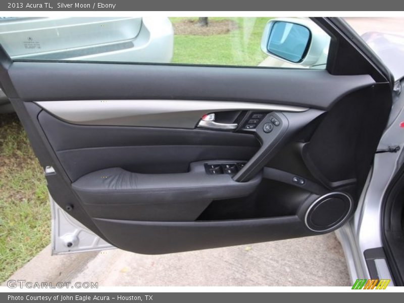 Silver Moon / Ebony 2013 Acura TL