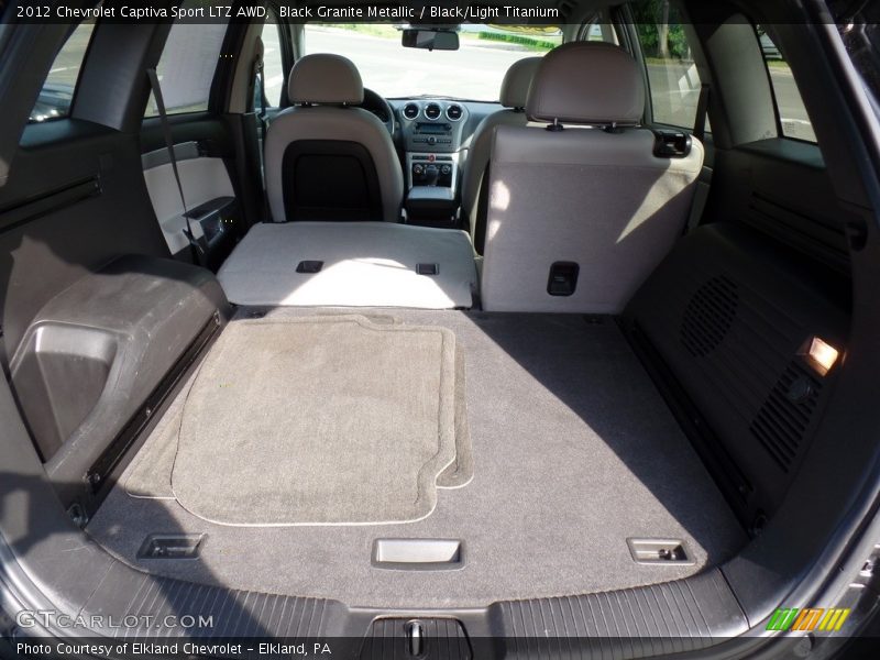 Black Granite Metallic / Black/Light Titanium 2012 Chevrolet Captiva Sport LTZ AWD