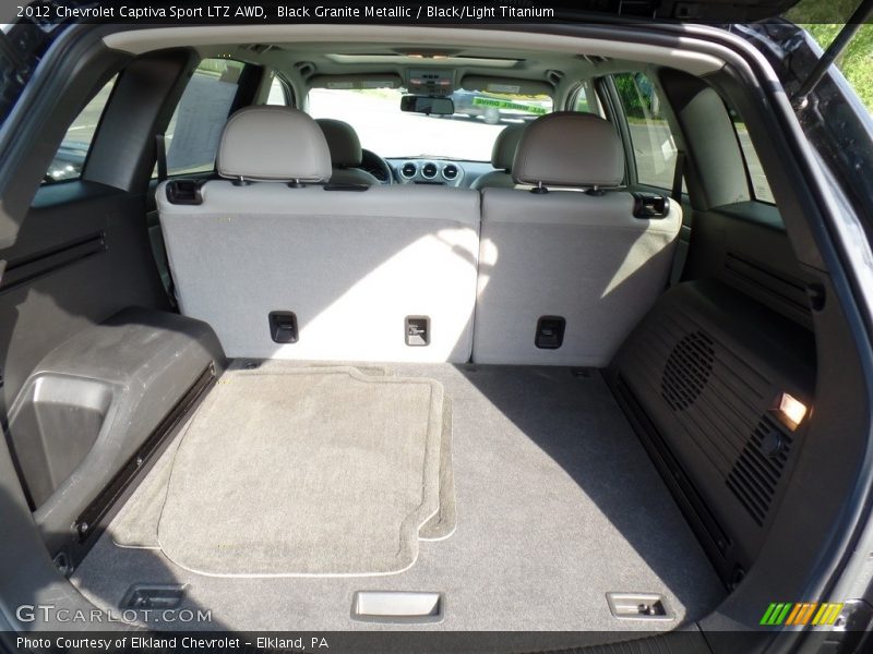Black Granite Metallic / Black/Light Titanium 2012 Chevrolet Captiva Sport LTZ AWD