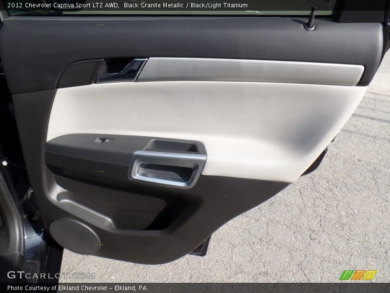 Black Granite Metallic / Black/Light Titanium 2012 Chevrolet Captiva Sport LTZ AWD