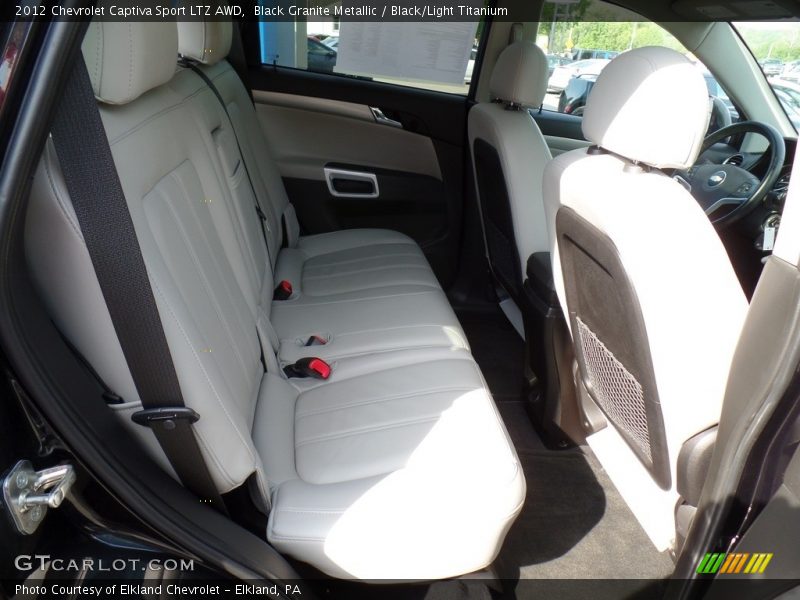 Black Granite Metallic / Black/Light Titanium 2012 Chevrolet Captiva Sport LTZ AWD