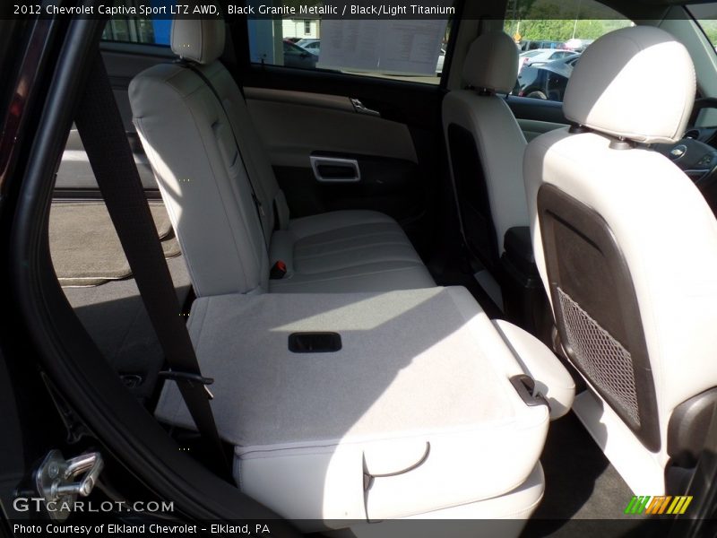 Black Granite Metallic / Black/Light Titanium 2012 Chevrolet Captiva Sport LTZ AWD