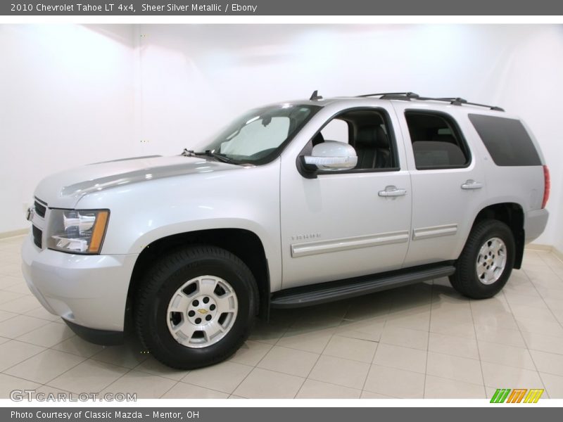 Sheer Silver Metallic / Ebony 2010 Chevrolet Tahoe LT 4x4