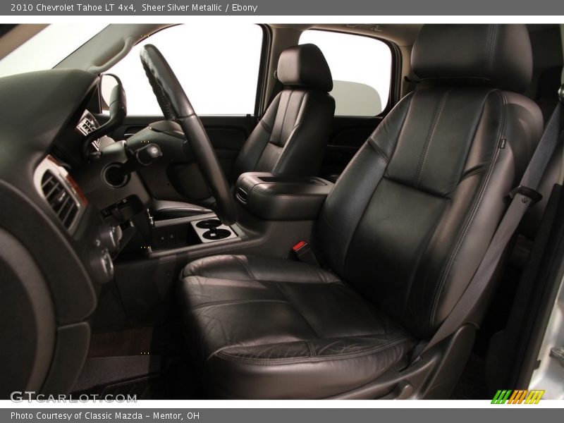Sheer Silver Metallic / Ebony 2010 Chevrolet Tahoe LT 4x4