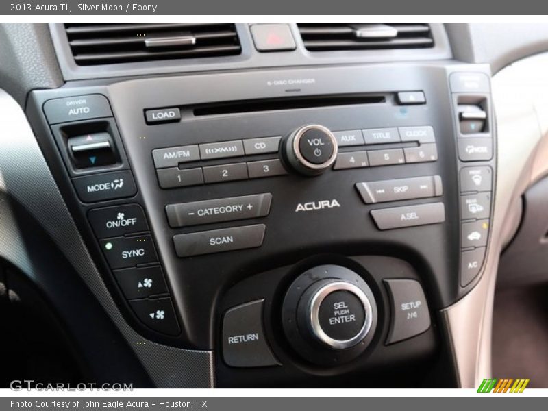 Silver Moon / Ebony 2013 Acura TL