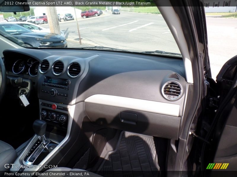 Black Granite Metallic / Black/Light Titanium 2012 Chevrolet Captiva Sport LTZ AWD