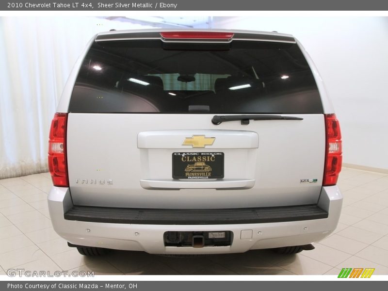 Sheer Silver Metallic / Ebony 2010 Chevrolet Tahoe LT 4x4
