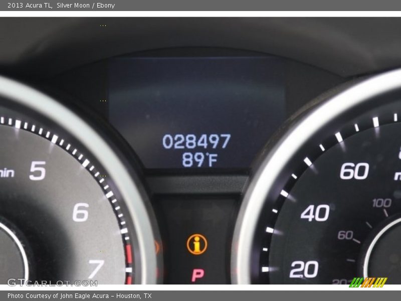 Silver Moon / Ebony 2013 Acura TL