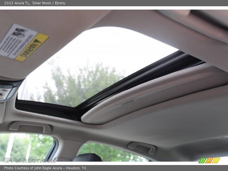 Silver Moon / Ebony 2013 Acura TL