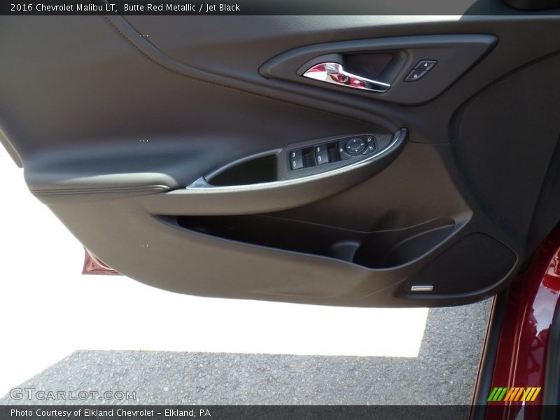 Butte Red Metallic / Jet Black 2016 Chevrolet Malibu LT