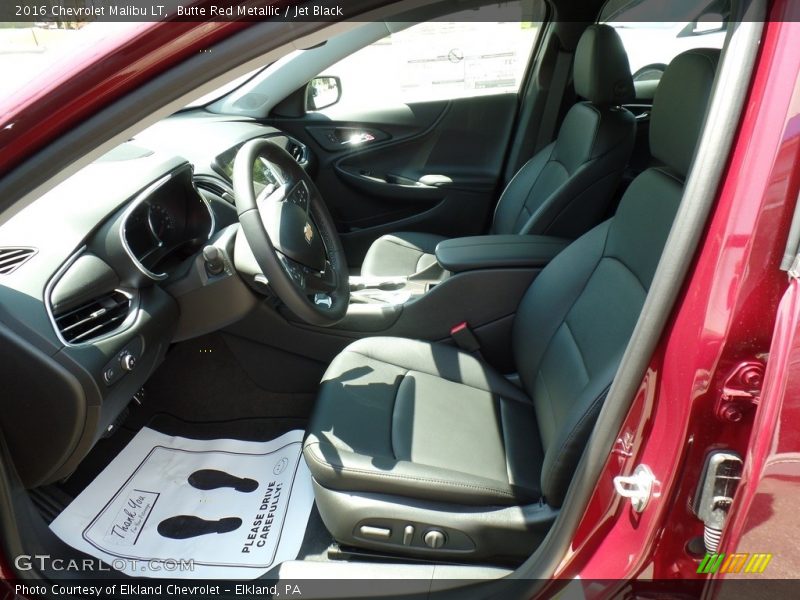 Butte Red Metallic / Jet Black 2016 Chevrolet Malibu LT