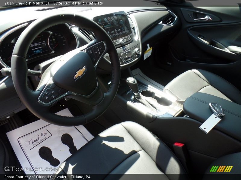 Butte Red Metallic / Jet Black 2016 Chevrolet Malibu LT