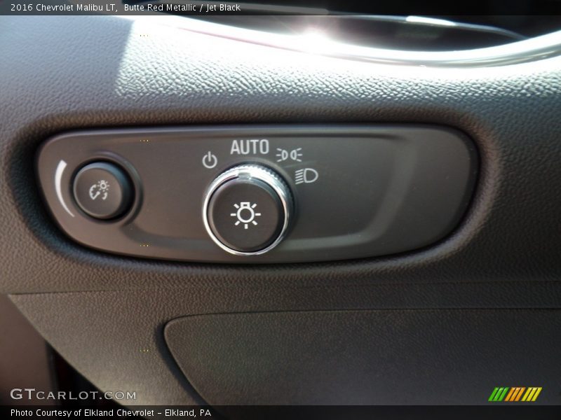 Butte Red Metallic / Jet Black 2016 Chevrolet Malibu LT