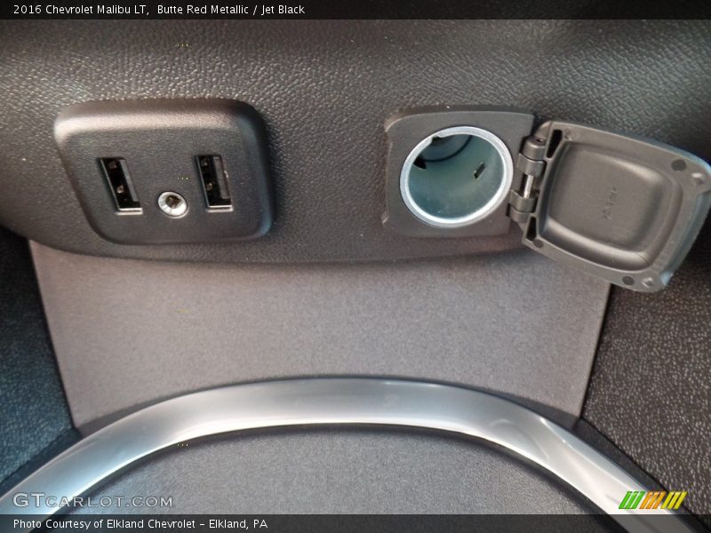 Butte Red Metallic / Jet Black 2016 Chevrolet Malibu LT