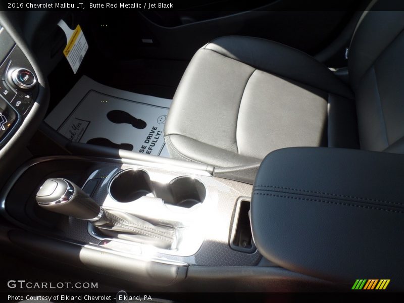 Butte Red Metallic / Jet Black 2016 Chevrolet Malibu LT