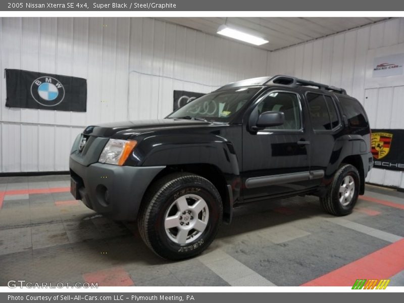 Super Black / Steel/Graphite 2005 Nissan Xterra SE 4x4