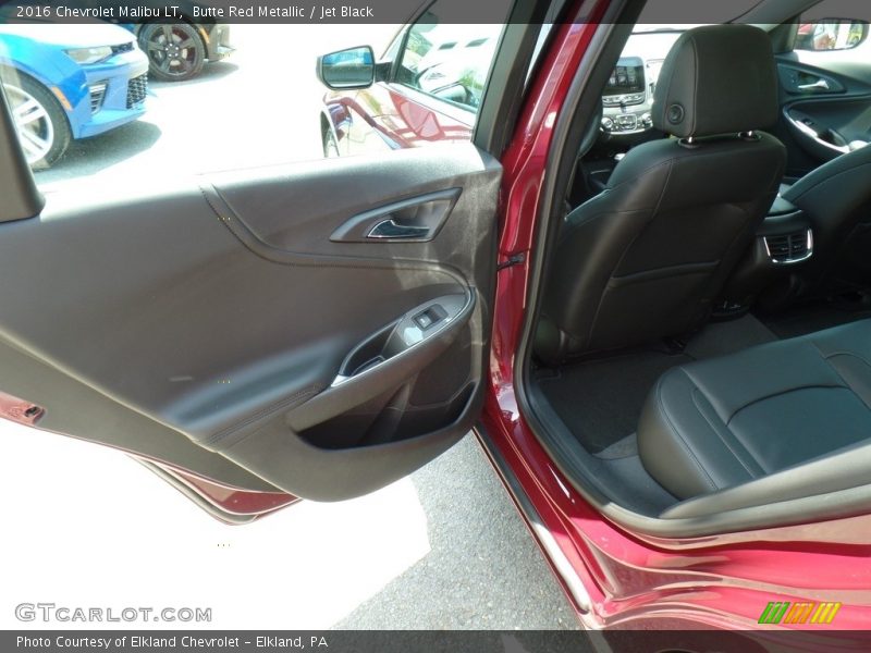 Butte Red Metallic / Jet Black 2016 Chevrolet Malibu LT