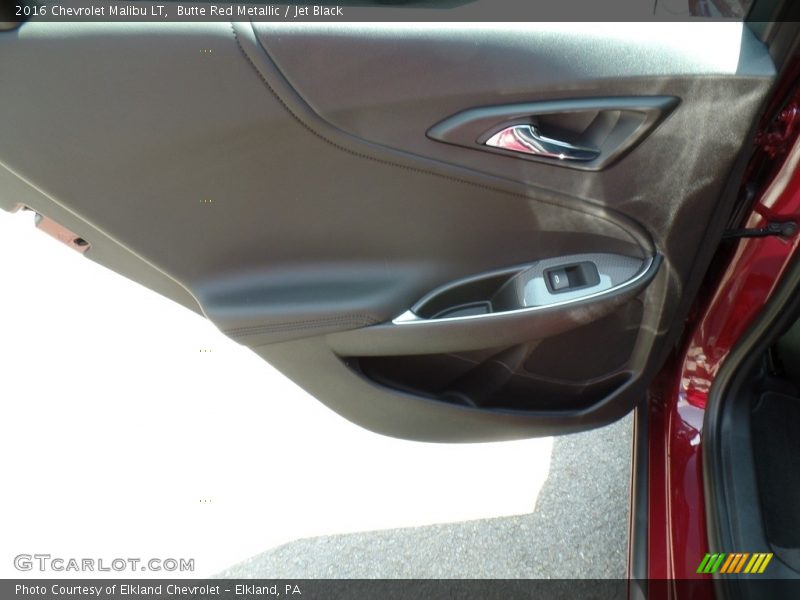 Butte Red Metallic / Jet Black 2016 Chevrolet Malibu LT