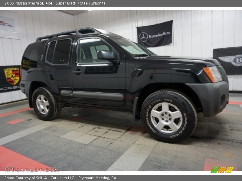 Super Black / Steel/Graphite 2005 Nissan Xterra SE 4x4