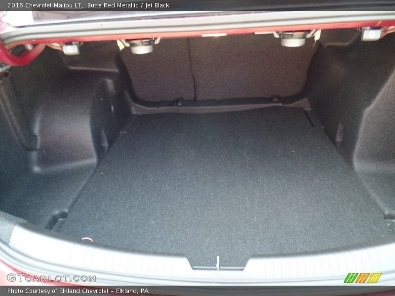Butte Red Metallic / Jet Black 2016 Chevrolet Malibu LT