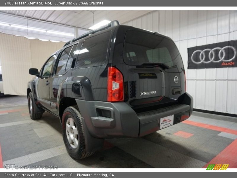 Super Black / Steel/Graphite 2005 Nissan Xterra SE 4x4