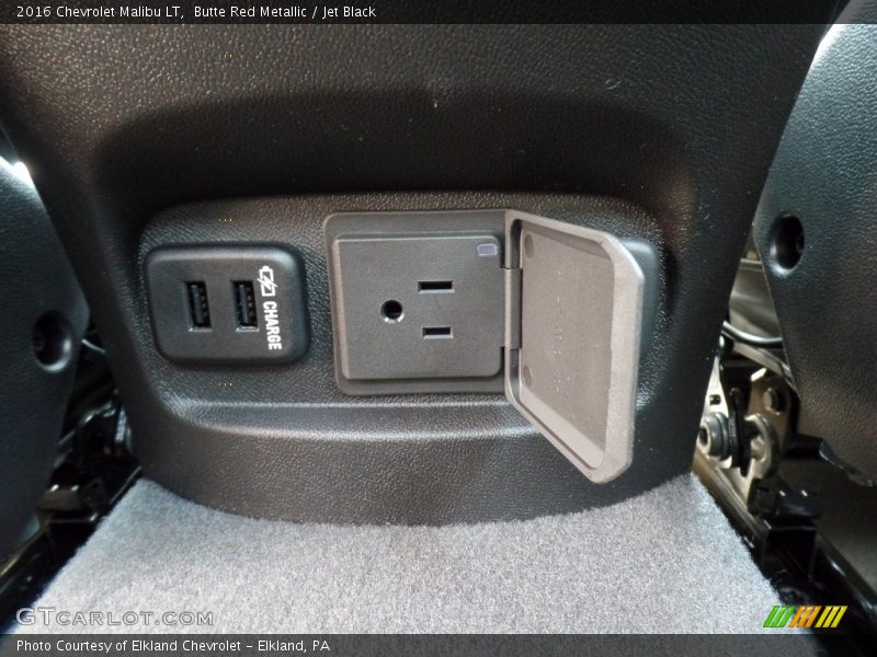 Butte Red Metallic / Jet Black 2016 Chevrolet Malibu LT