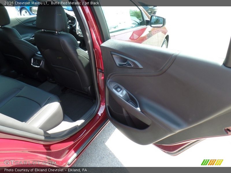 Butte Red Metallic / Jet Black 2016 Chevrolet Malibu LT
