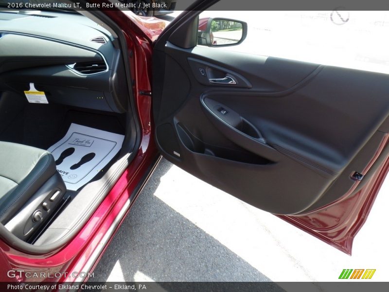 Butte Red Metallic / Jet Black 2016 Chevrolet Malibu LT