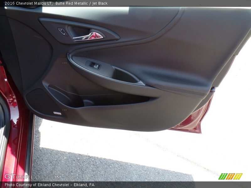 Butte Red Metallic / Jet Black 2016 Chevrolet Malibu LT