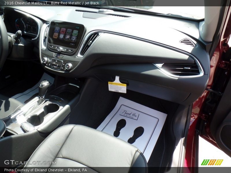 Butte Red Metallic / Jet Black 2016 Chevrolet Malibu LT