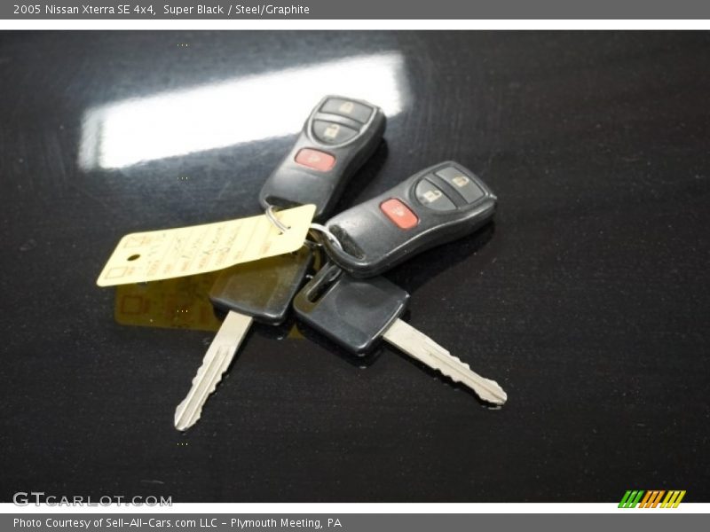 Super Black / Steel/Graphite 2005 Nissan Xterra SE 4x4