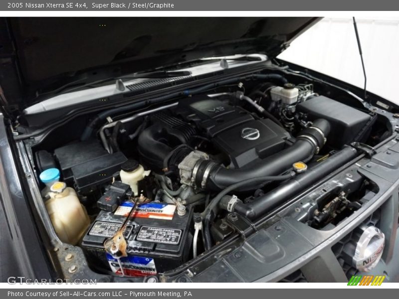 Super Black / Steel/Graphite 2005 Nissan Xterra SE 4x4