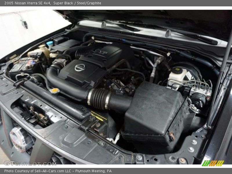 Super Black / Steel/Graphite 2005 Nissan Xterra SE 4x4