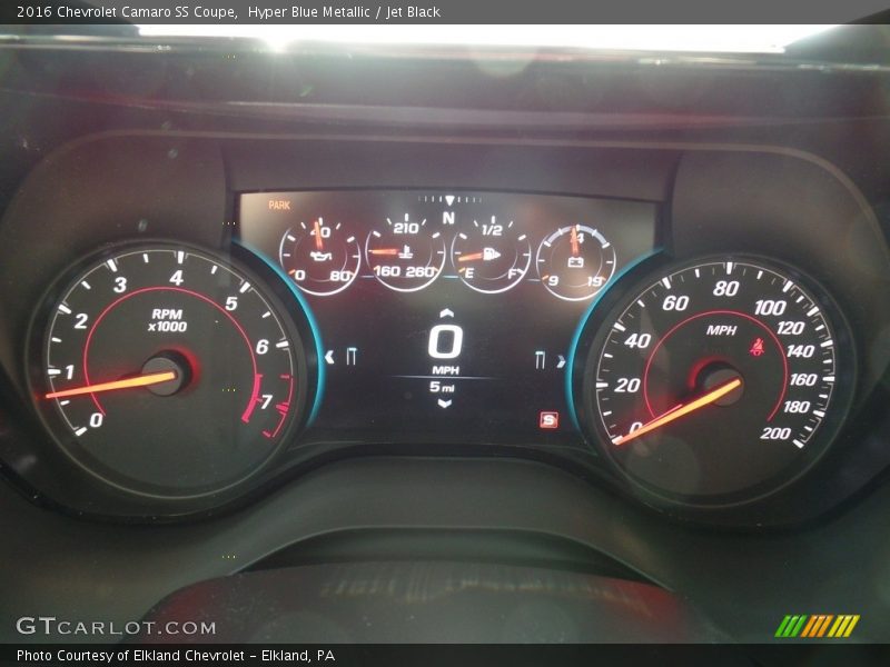  2016 Camaro SS Coupe SS Coupe Gauges