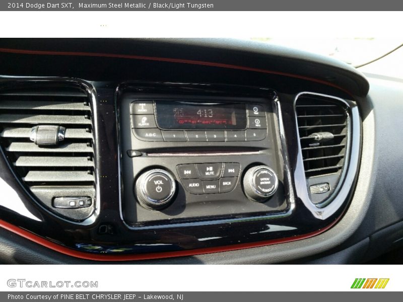 Maximum Steel Metallic / Black/Light Tungsten 2014 Dodge Dart SXT