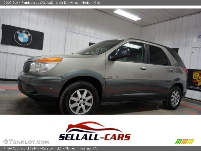 Light Driftwood / Medium Oak 2002 Buick Rendezvous CXL AWD
