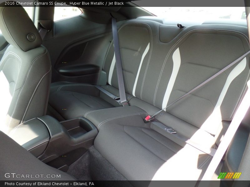 Hyper Blue Metallic / Jet Black 2016 Chevrolet Camaro SS Coupe