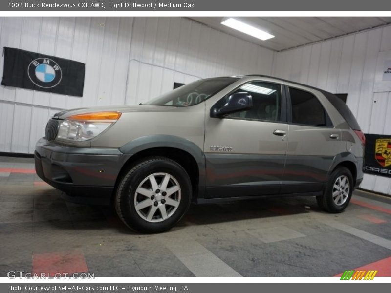 Light Driftwood / Medium Oak 2002 Buick Rendezvous CXL AWD