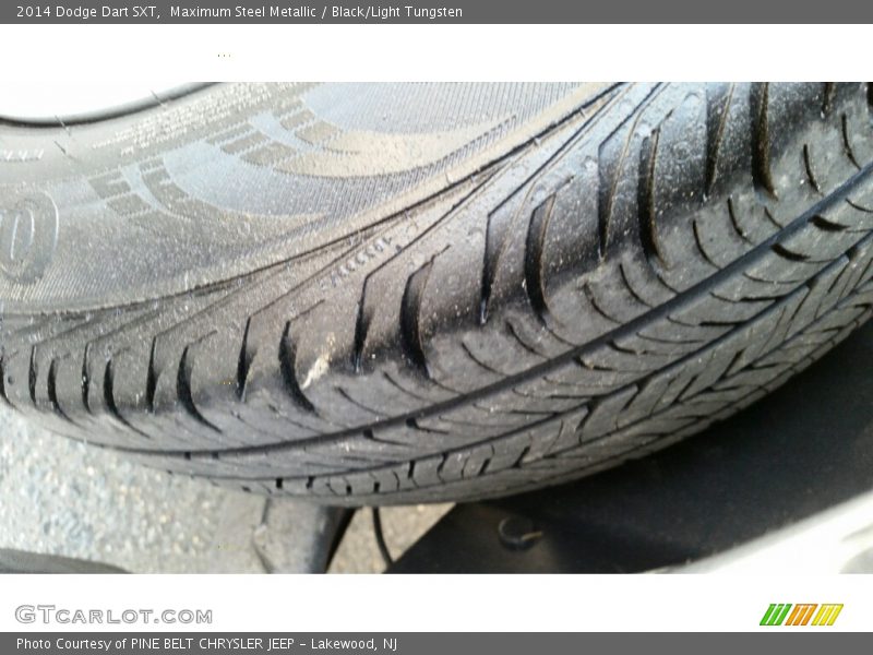 Maximum Steel Metallic / Black/Light Tungsten 2014 Dodge Dart SXT