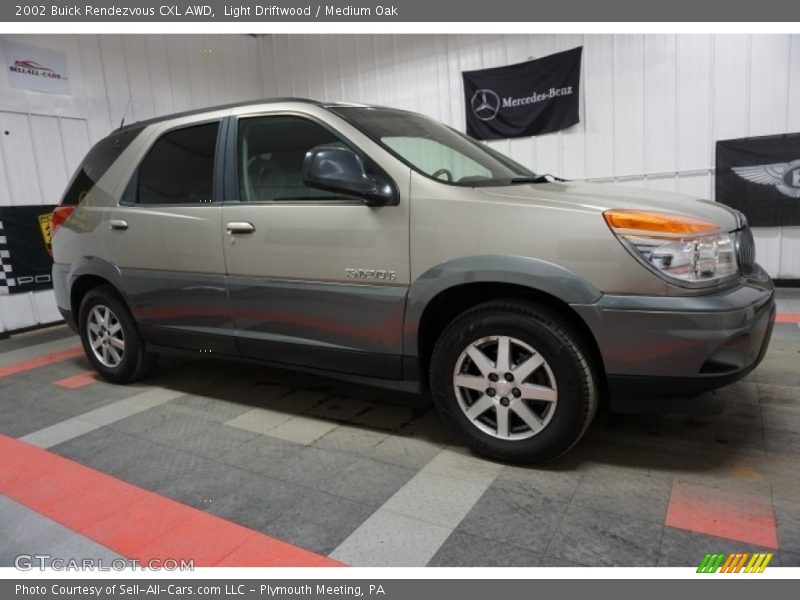 Light Driftwood / Medium Oak 2002 Buick Rendezvous CXL AWD