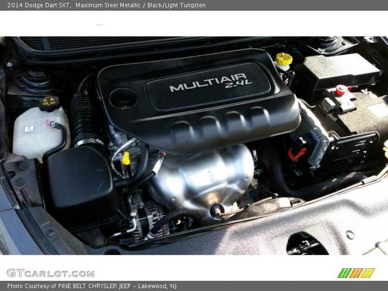 Maximum Steel Metallic / Black/Light Tungsten 2014 Dodge Dart SXT