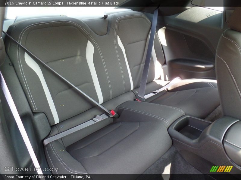 Hyper Blue Metallic / Jet Black 2016 Chevrolet Camaro SS Coupe