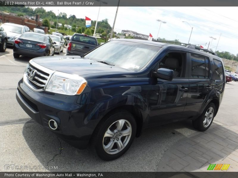 Bali Blue Pearl / Gray 2012 Honda Pilot EX-L 4WD