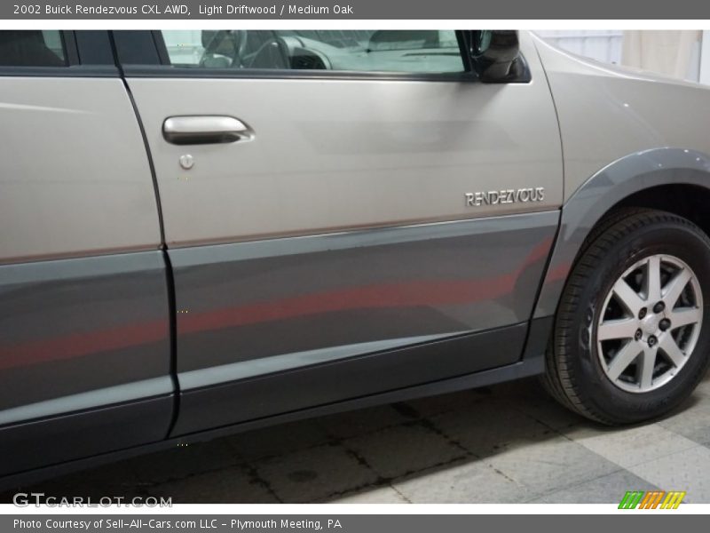 Light Driftwood / Medium Oak 2002 Buick Rendezvous CXL AWD