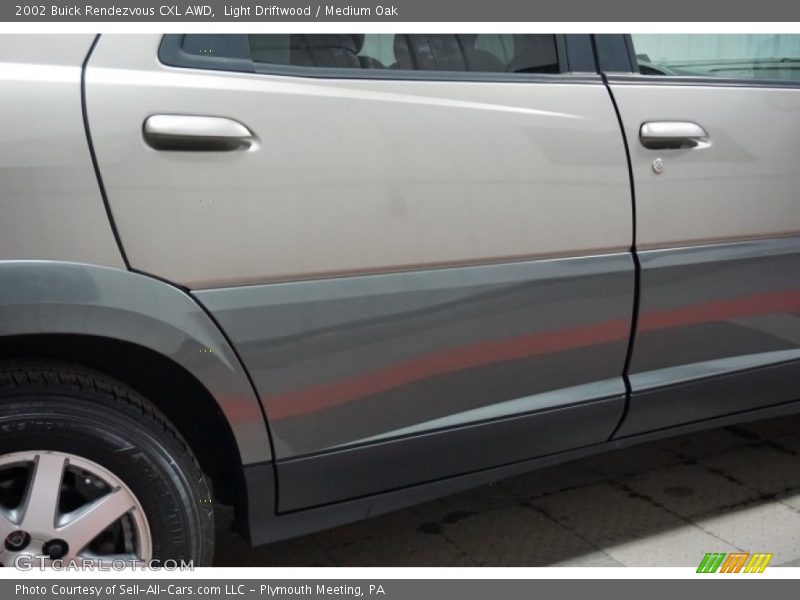 Light Driftwood / Medium Oak 2002 Buick Rendezvous CXL AWD